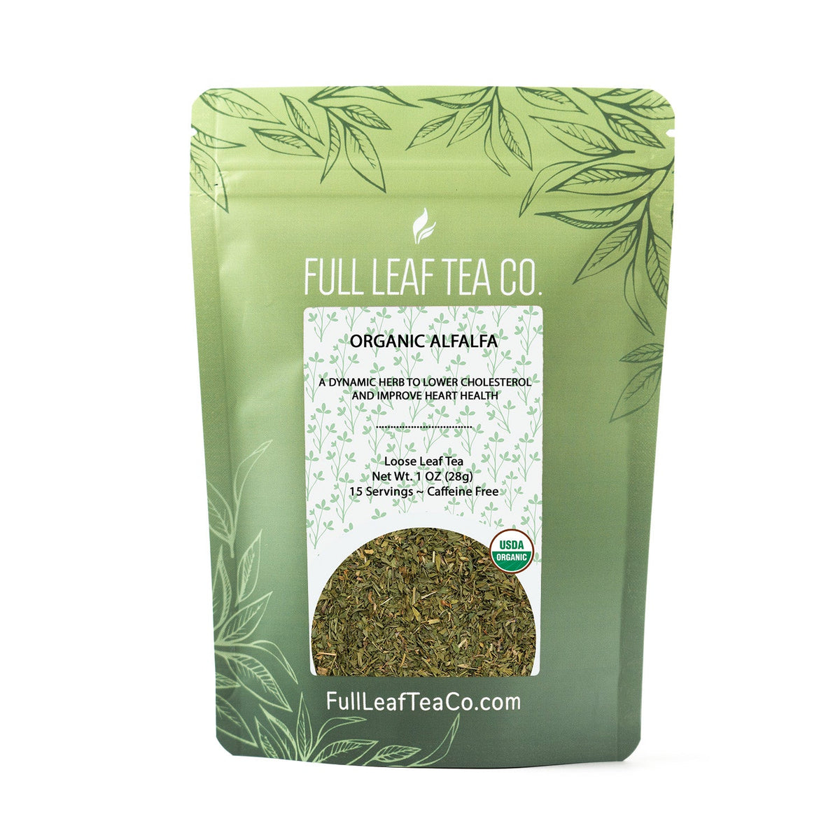 Organic Alfalfa - Loose Leaf Tea - Full Leaf Tea Company