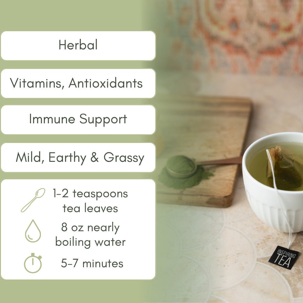 Organic Barley Grass - Loose Leaf Tea - Full Leaf Tea Company