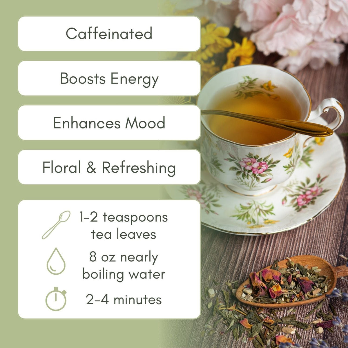 Organic Cheerful Tea - Loose Leaf Tea - Full Leaf Tea Company