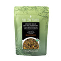A 2oz bag of Full Leaf Tea Company Organic Decaf Anti-Inflammatory Loose Leaf Tea.