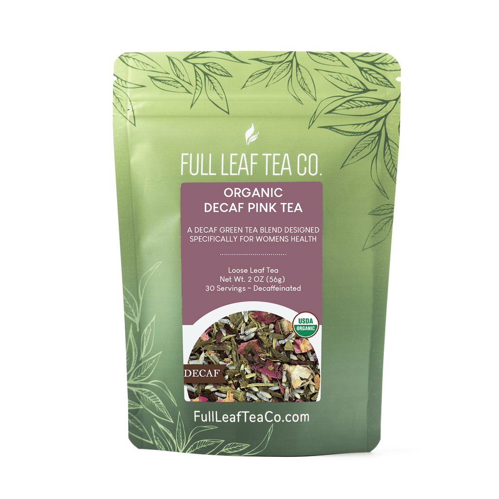 Organic Decaf Pink Tea - Loose Leaf Tea - Full Leaf Tea Company