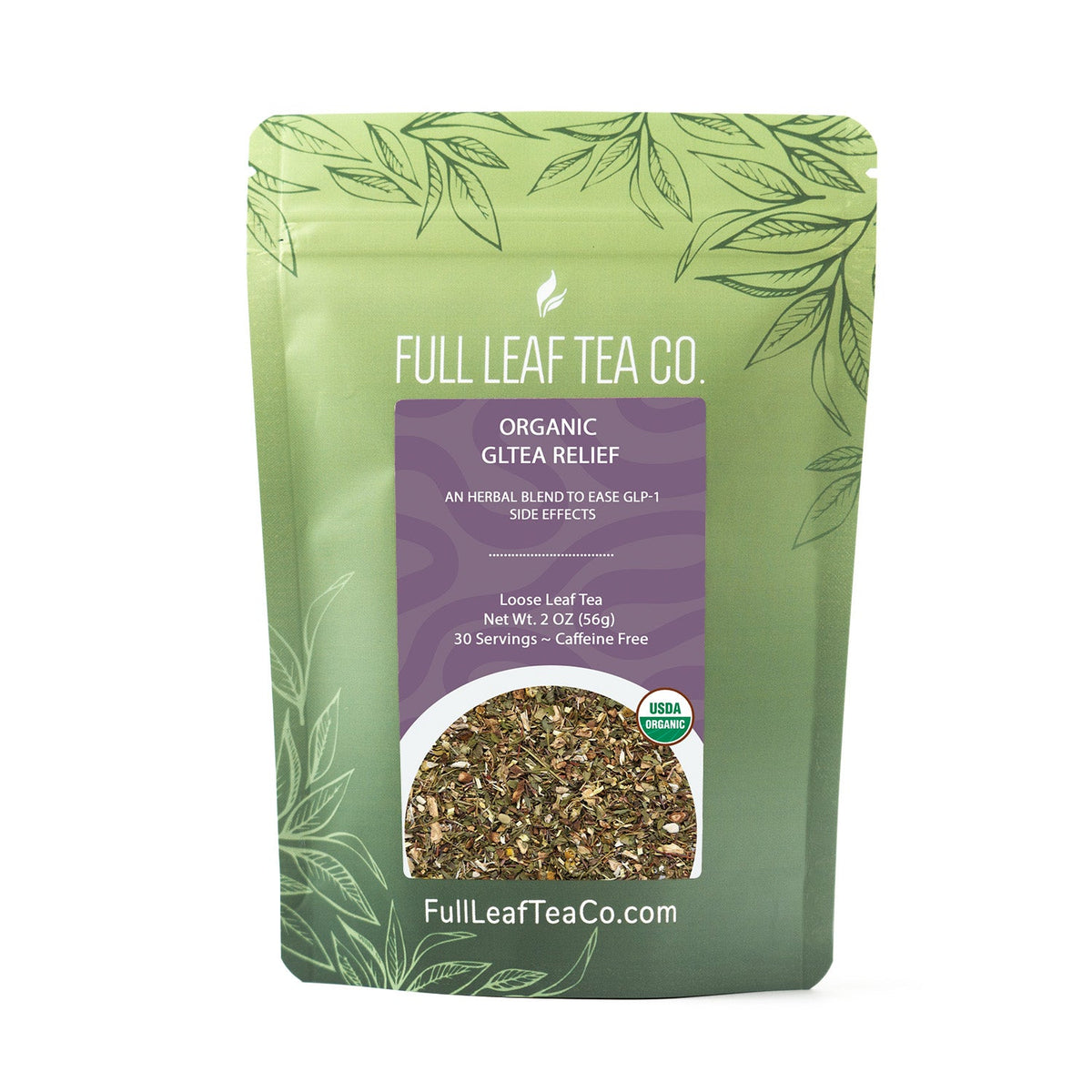 Organic GLTea Relief - Loose Leaf Tea - Full Leaf Tea Company