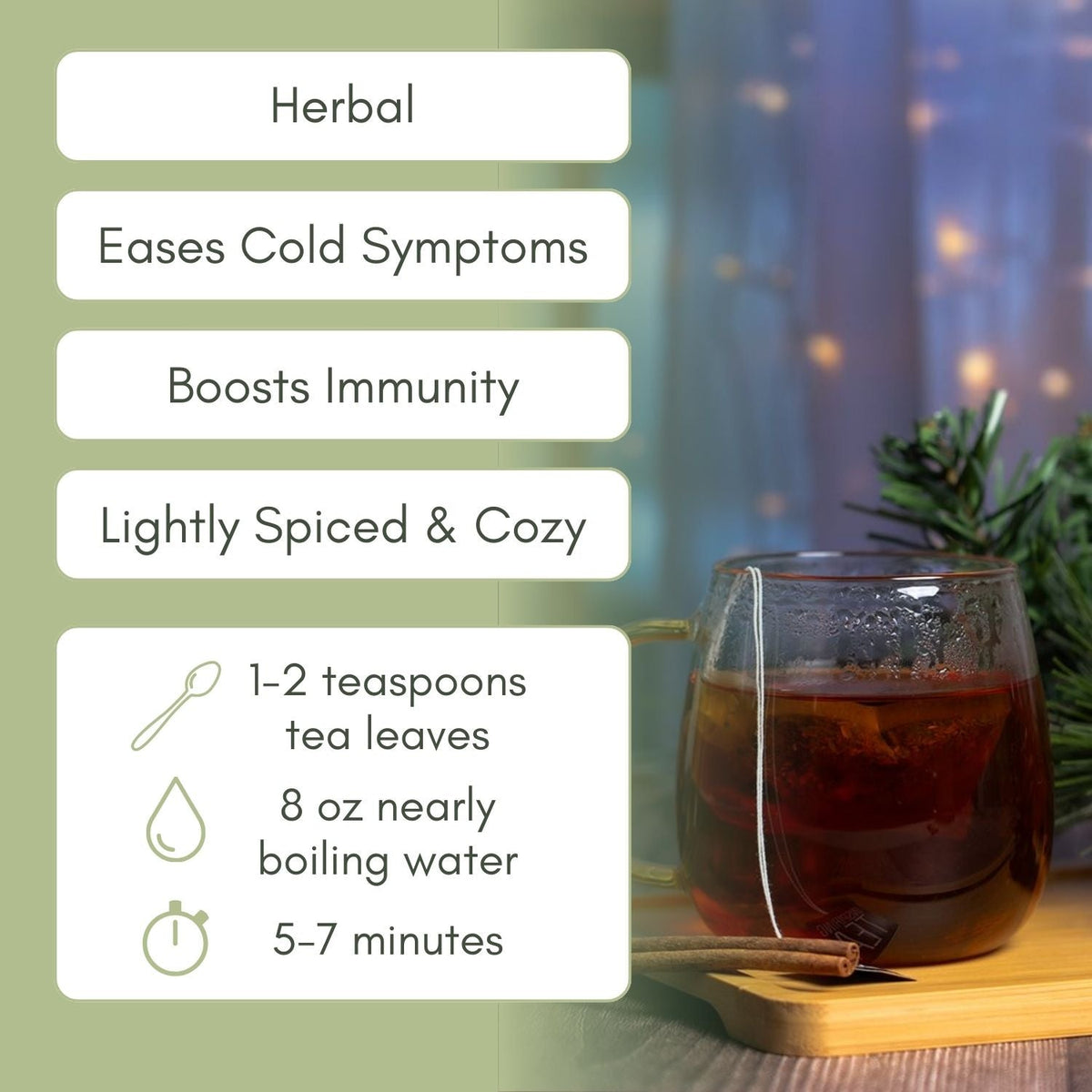 Organic Cold Remedy - Loose Leaf Tea - Full Leaf Tea Company