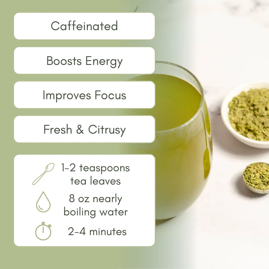 Organic Green Energy - Loose Leaf Tea - Full Leaf Tea Company