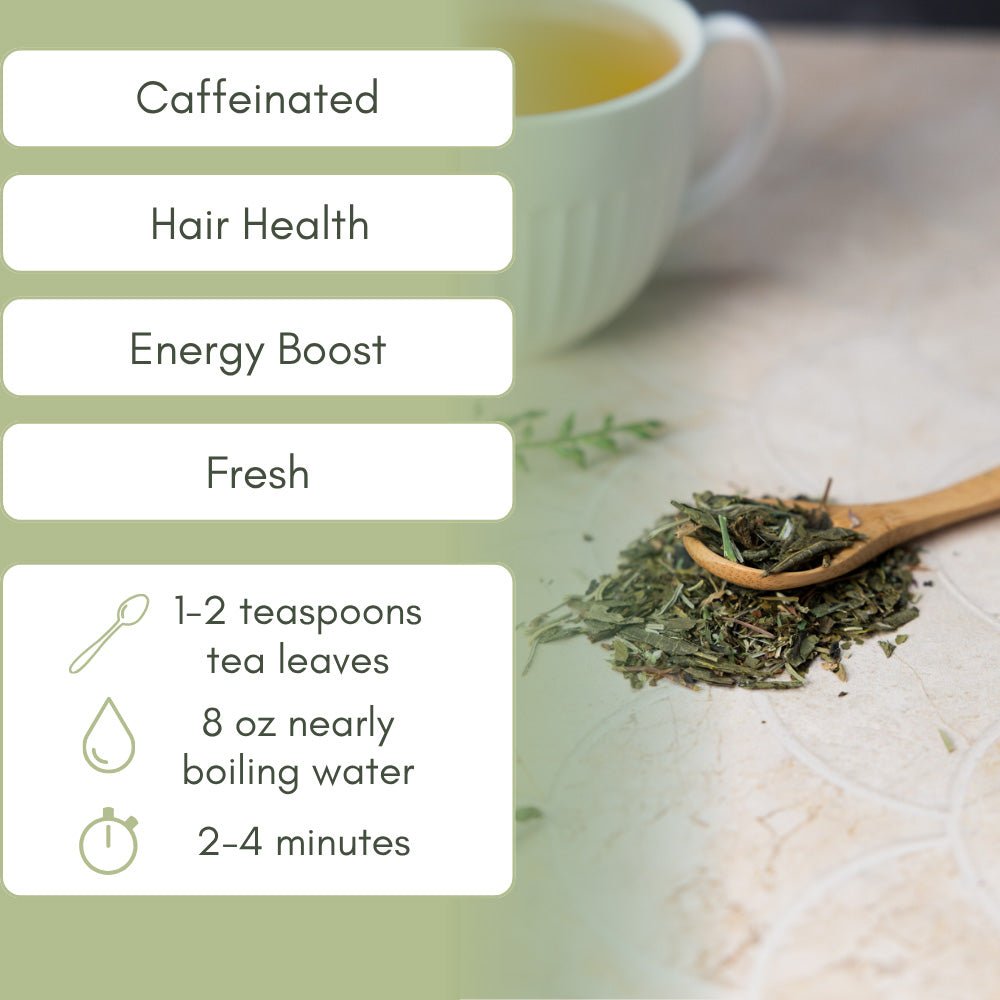 Organic Hair Health - Loose Leaf Tea - Full Leaf Tea Company