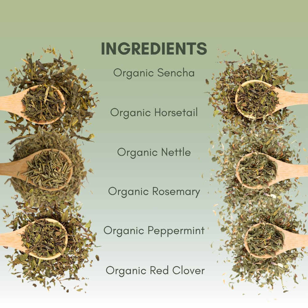 Organic Hair Health - Loose Leaf Tea - Full Leaf Tea Company