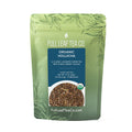 A 2oz bag of Full Leaf Tea Company Organic Houjicha Loose Leaf Tea.
