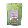 A 1oz bag of Full Leaf Tea Company Organic Lavender Loose Leaf Tea.