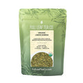 A 1oz bag of Full Leaf Tea Company Organic Lemon Verbena Loose Leaf Tea.