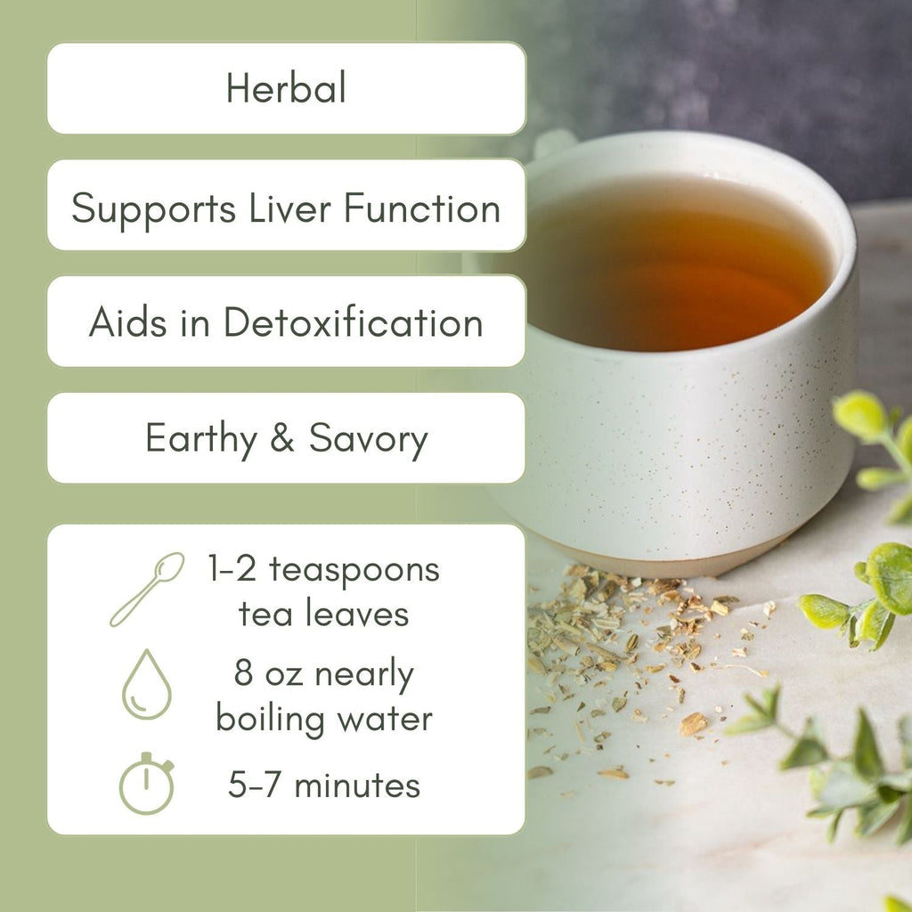 Organic Liver Cleanse - Loose Leaf Tea - Full Leaf Tea Company