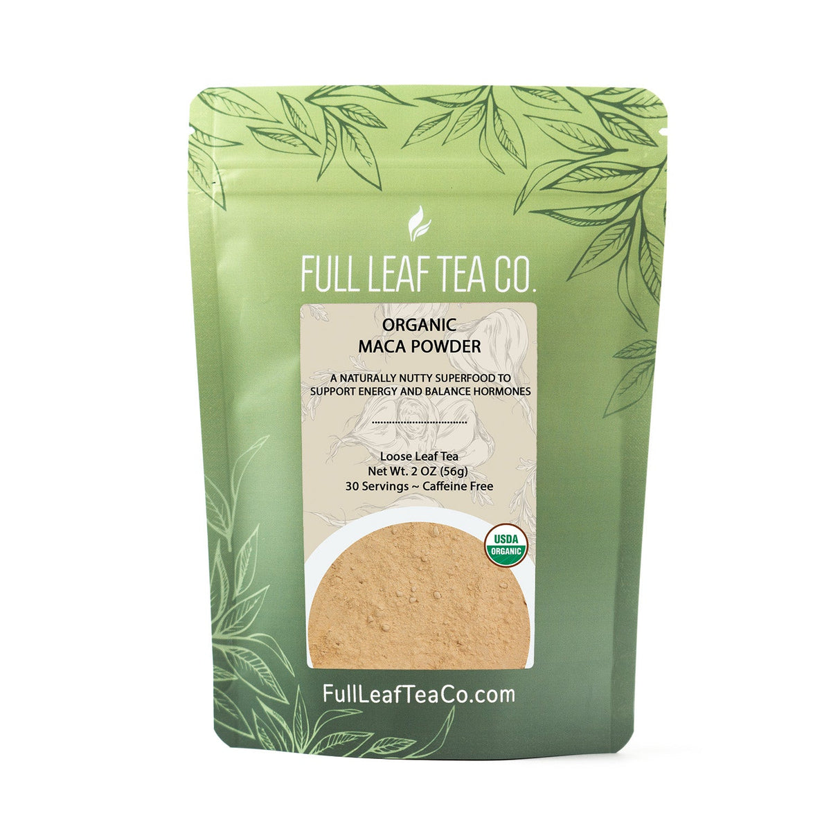 Organic Maca Powder - Loose Leaf Tea - Full Leaf Tea Company