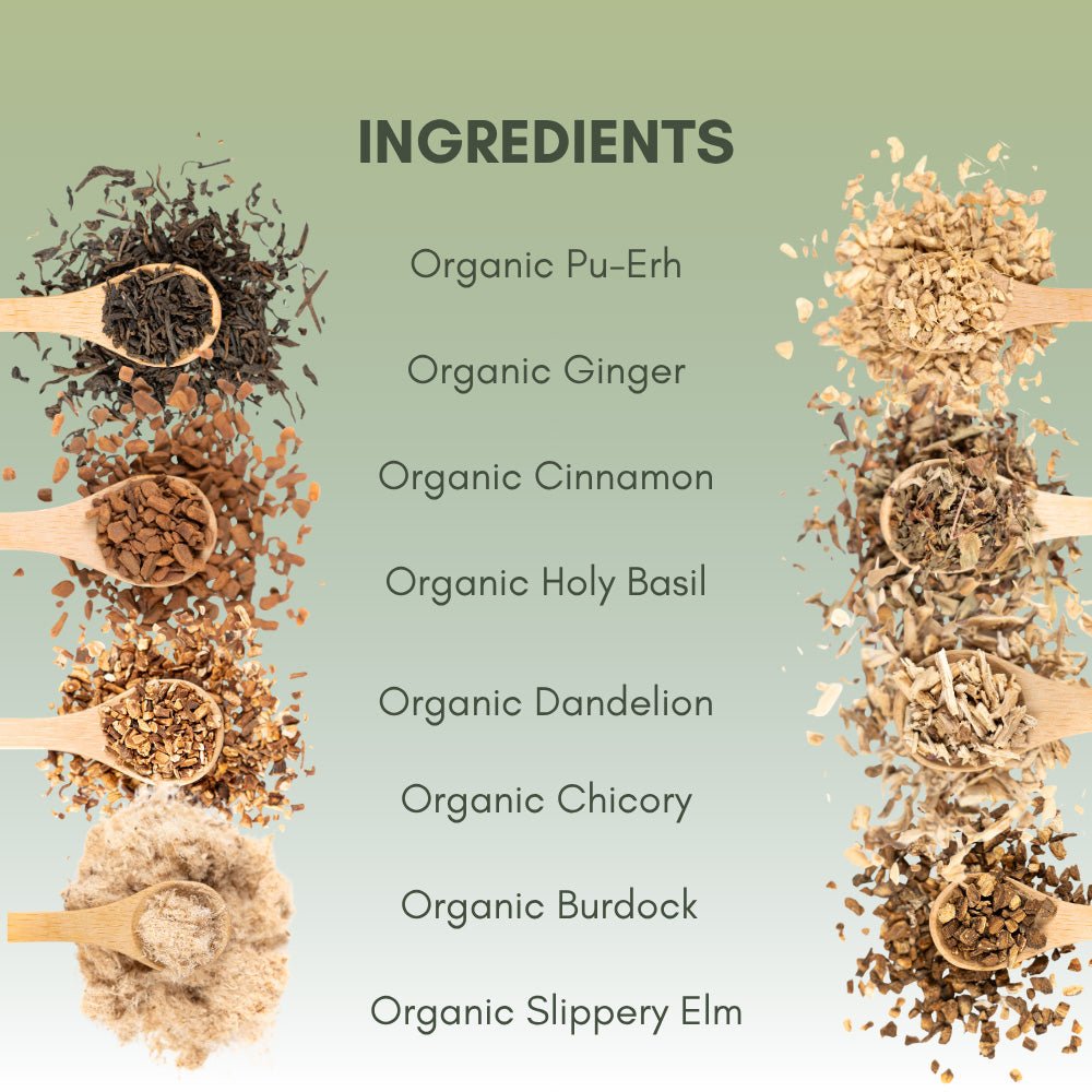 Organic Prebiotic Tea - Loose Leaf Tea - Full Leaf Tea Company