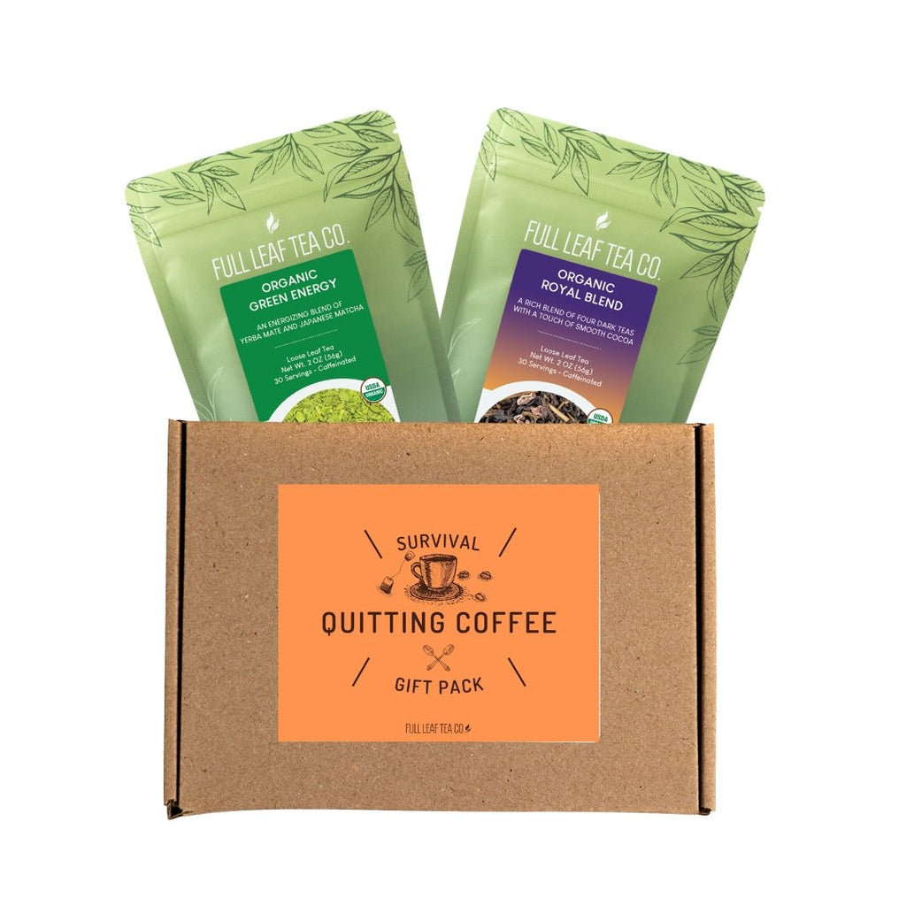 Quitting Coffee Tea Gift Pack - Full Leaf Tea Company