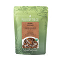 A 2oz bag of Full Leaf Tea Company Organic Star Anise Loose Leaf Tea.