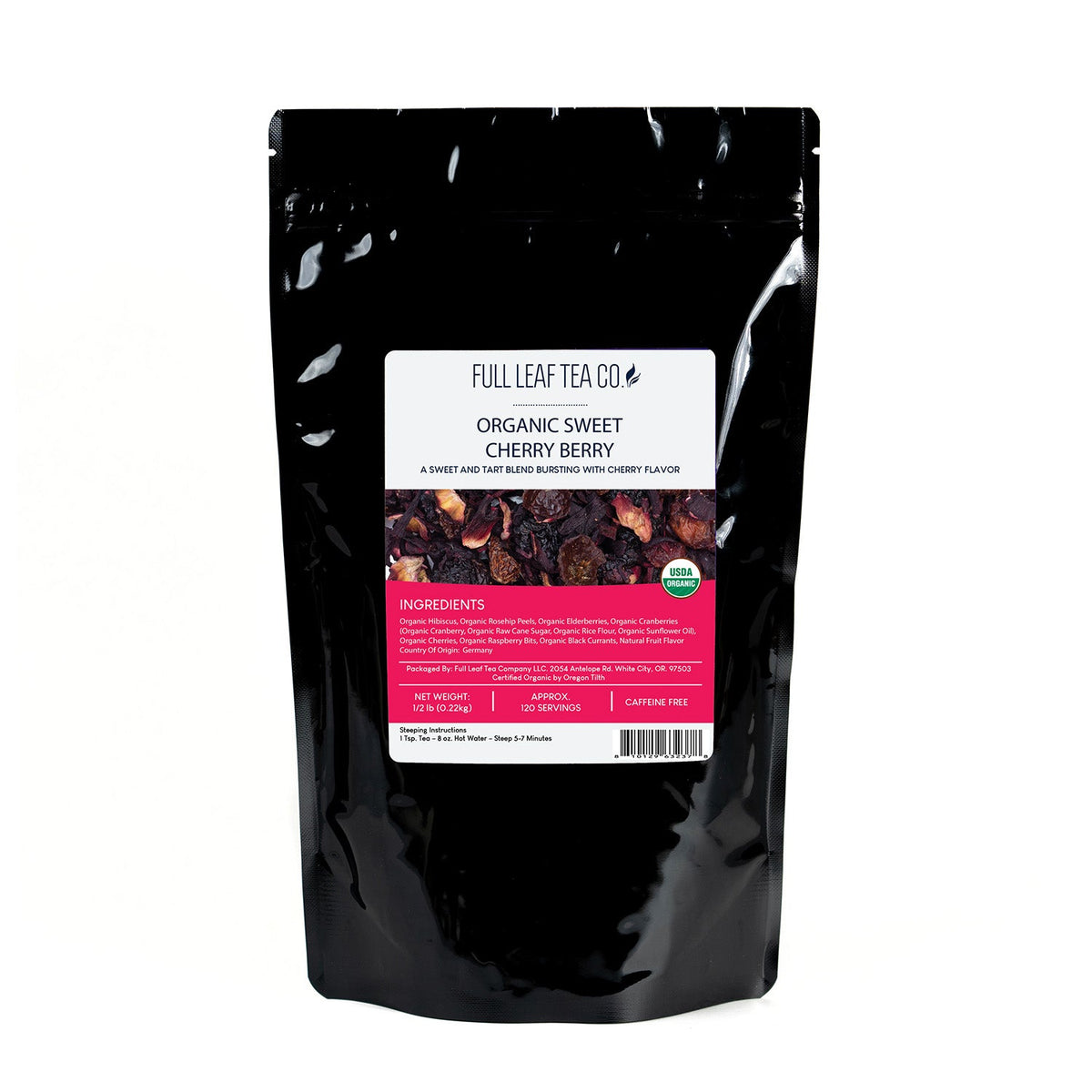 Organic Sweet Cherry - Berry - Loose Leaf Tea - Full Leaf Tea Company