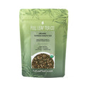 A 2oz bag of Full Leaf Tea Company Organic Thyroid Health Loose Leaf Tea.