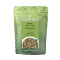 A 2oz bag of Full Leaf Tea Company Organic Wild Lettuce Loose Leaf Tea.