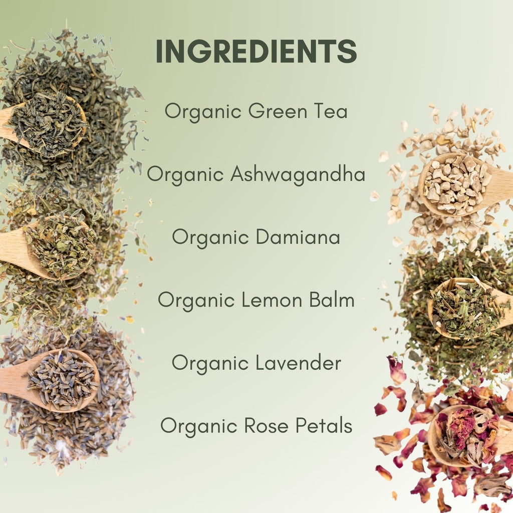 An Ingredient List for Organic Cheerful Tea.