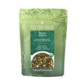 A 2oz bag of Full Leaf Tea Company Organic Jade Bliss Loose Leaf Tea.