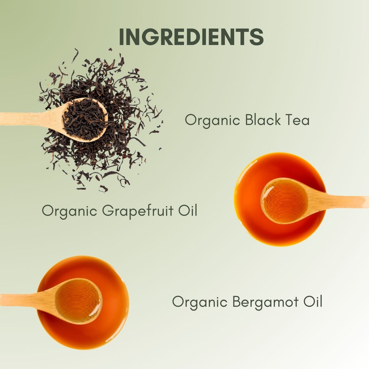 An Ingredient list for Organic Kingston Earl Grey Tea.