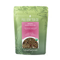A 2oz bag of Full Leaf Tea Company Organic Sugar Crush Loose Leaf Tea.